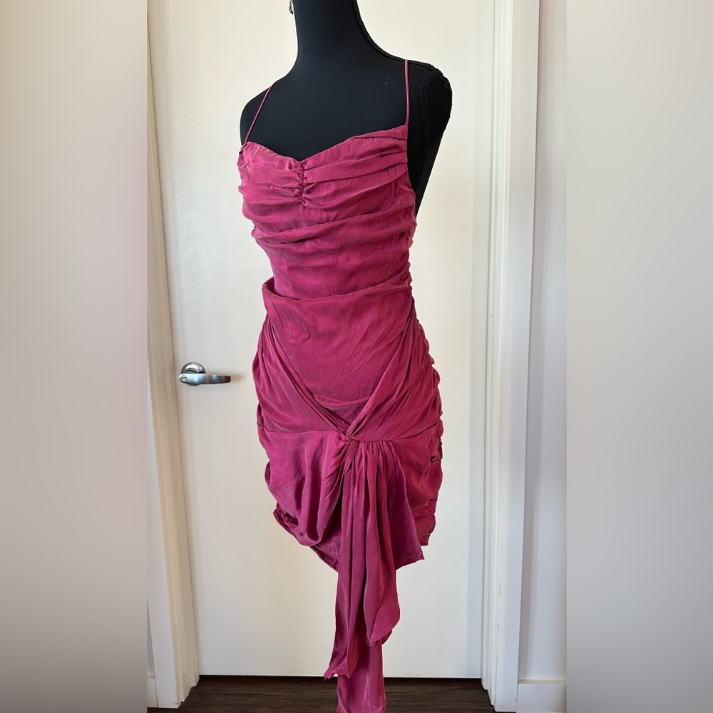 For Love & Lemons Allie Mini Dress in Purple/Pink. NWT. Size S - Picture 5 of 16